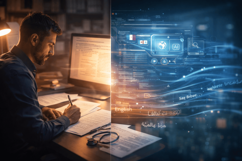 Human expertise meets AI translation tools