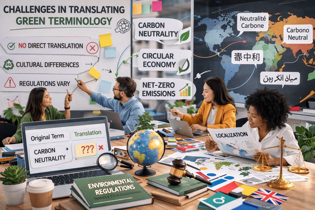 Challenges in translating sustainability terms across languages