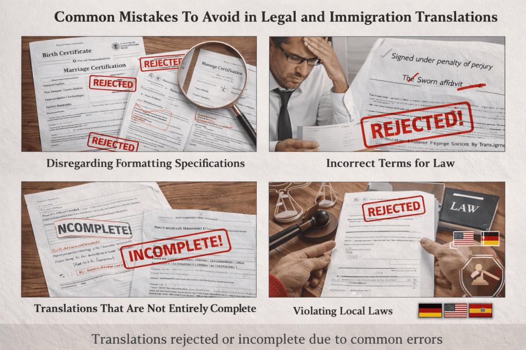 Common legal translation mistakes