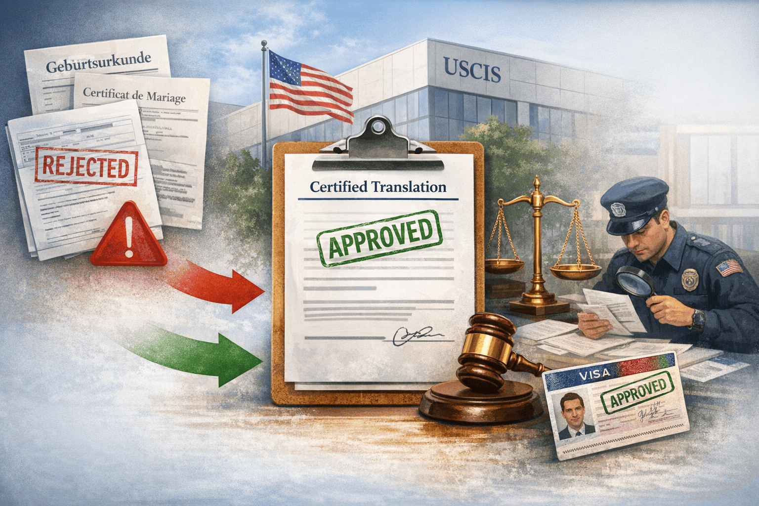 Importance of certified translation for USCIS