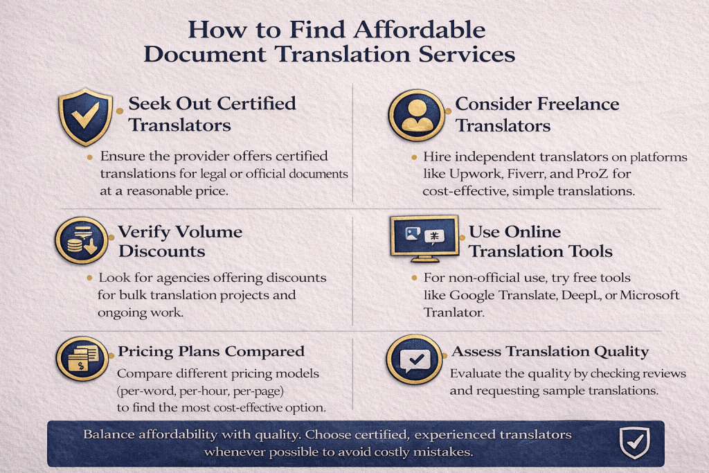 How to find affordable translation services