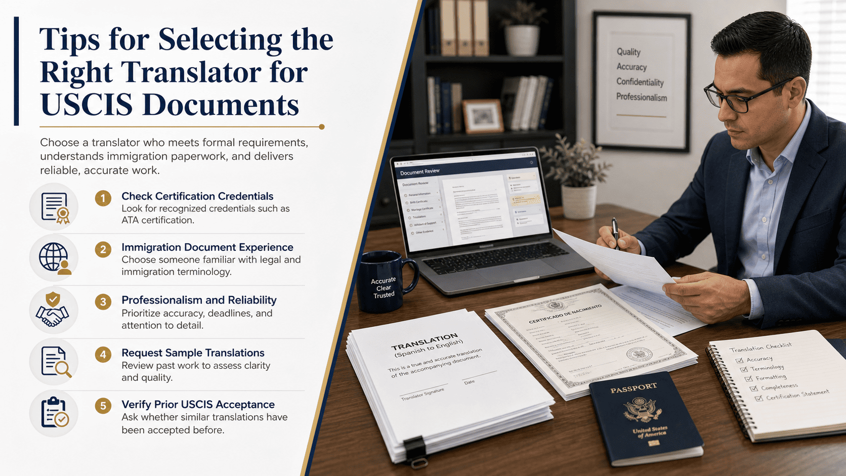 How to Select The Right USCIS Certified Translator