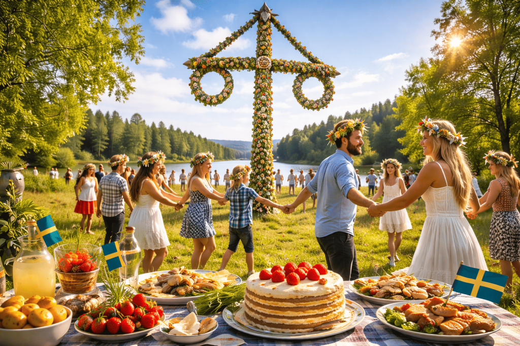 midsummer celebration sweden
